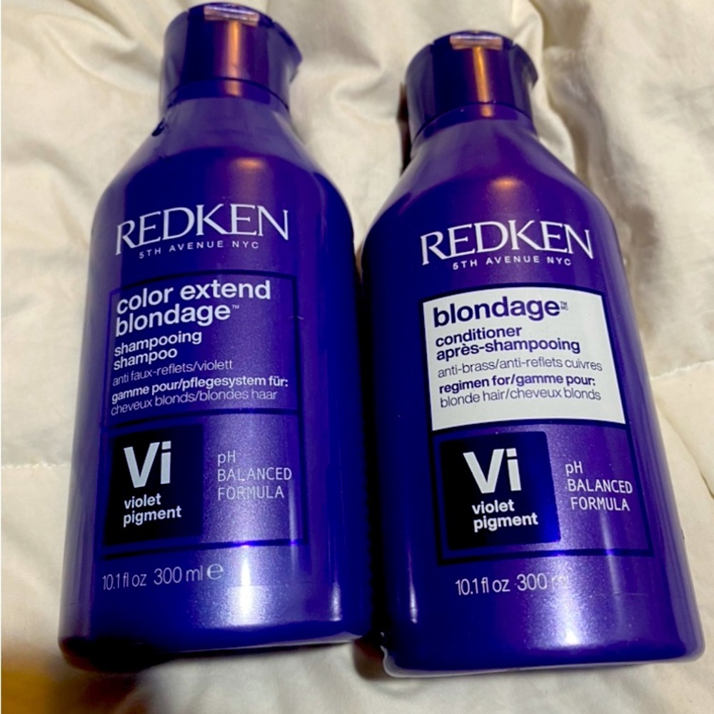 Redken color extend Blondage shampoo & conditioner